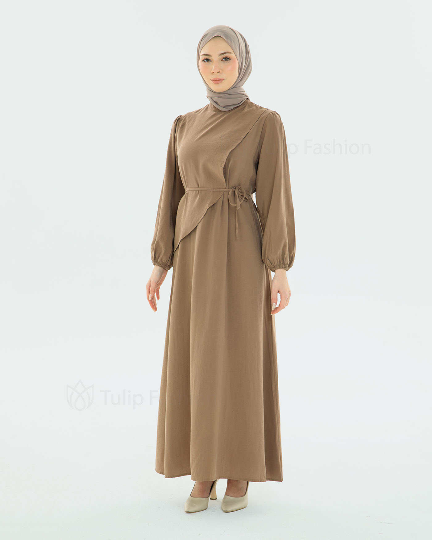 Maxi dress - Beige