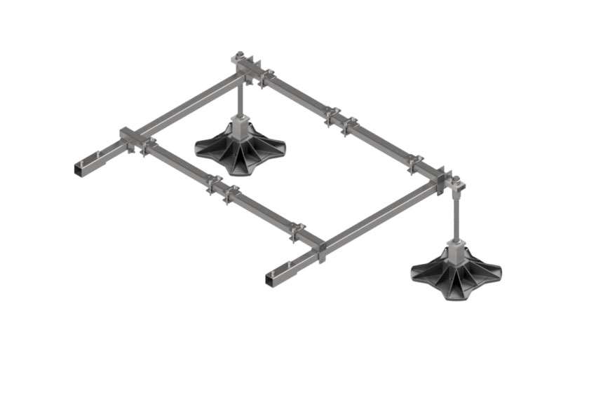 Big Foot multi frame förlängningsenhet - 1000x1200mm - 2x330mm fötter (BN9721)