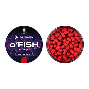 Mikados O'fish Wafters är smaksatta krokbeten för mete efter karp och vitfisk