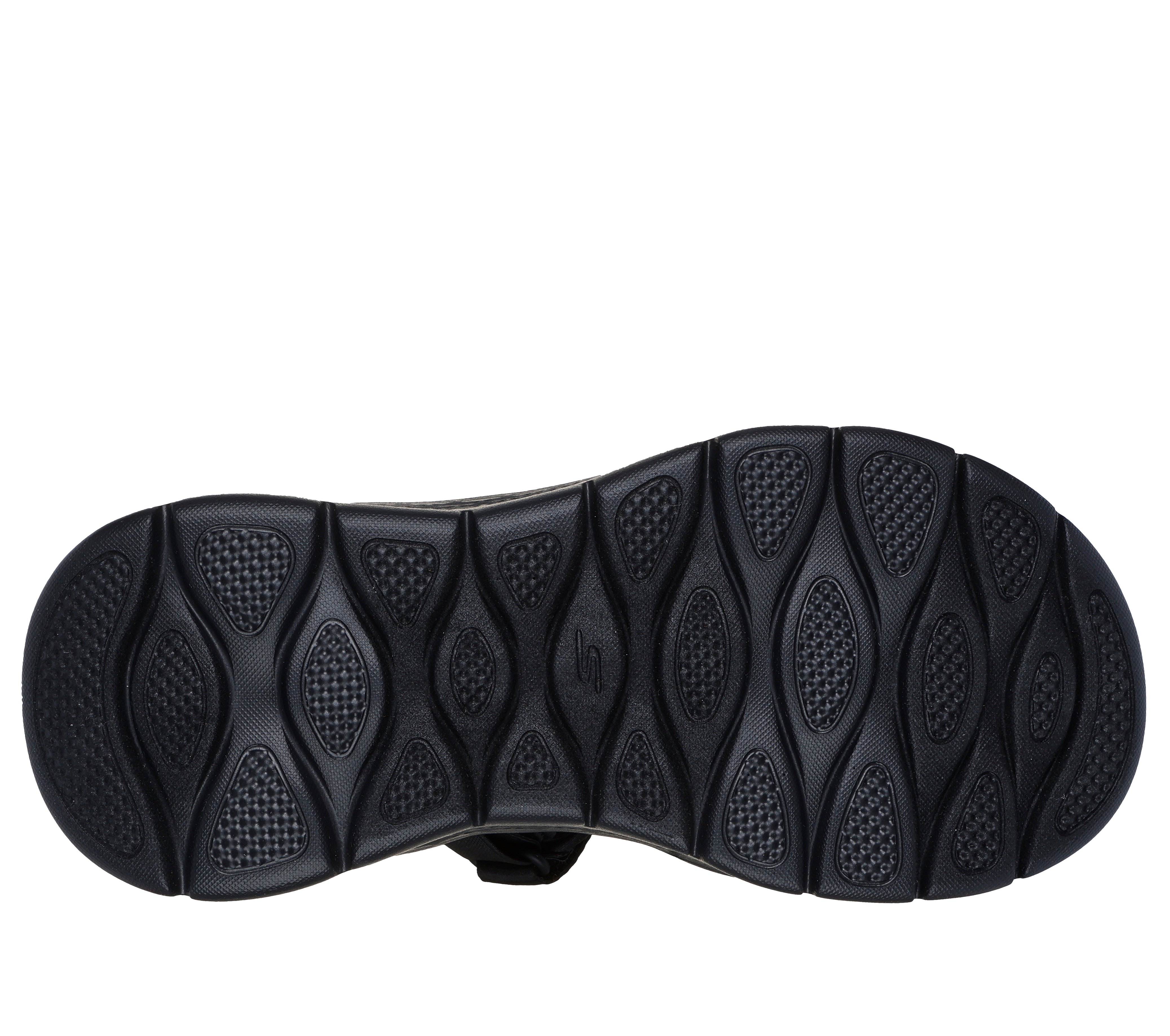 Skechers M Slip-ins: GO WALK Flex Sandal - Easy Entry - Black - 6