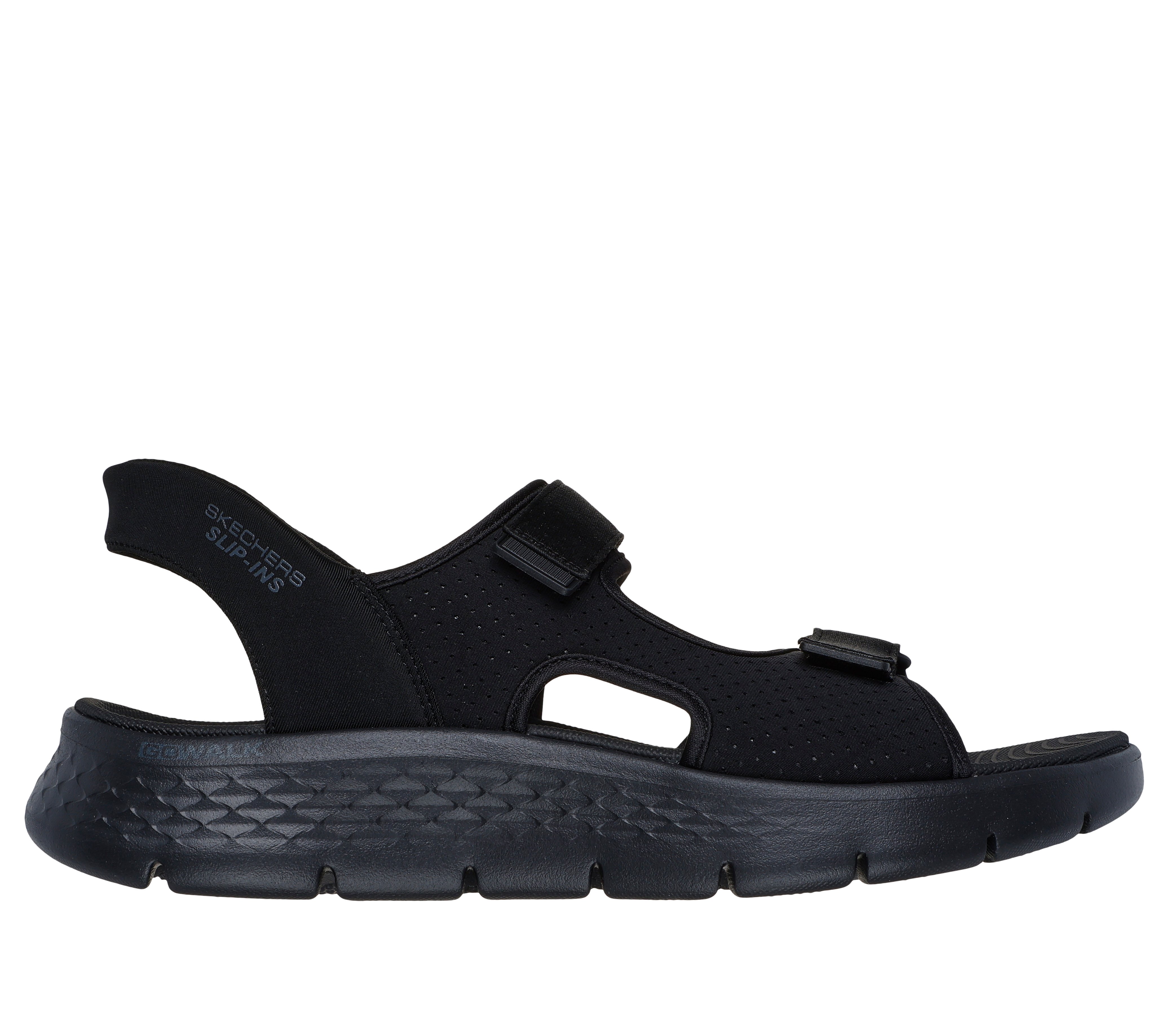 Skechers M Slip-ins: GO WALK Flex Sandal - Easy Entry - Black