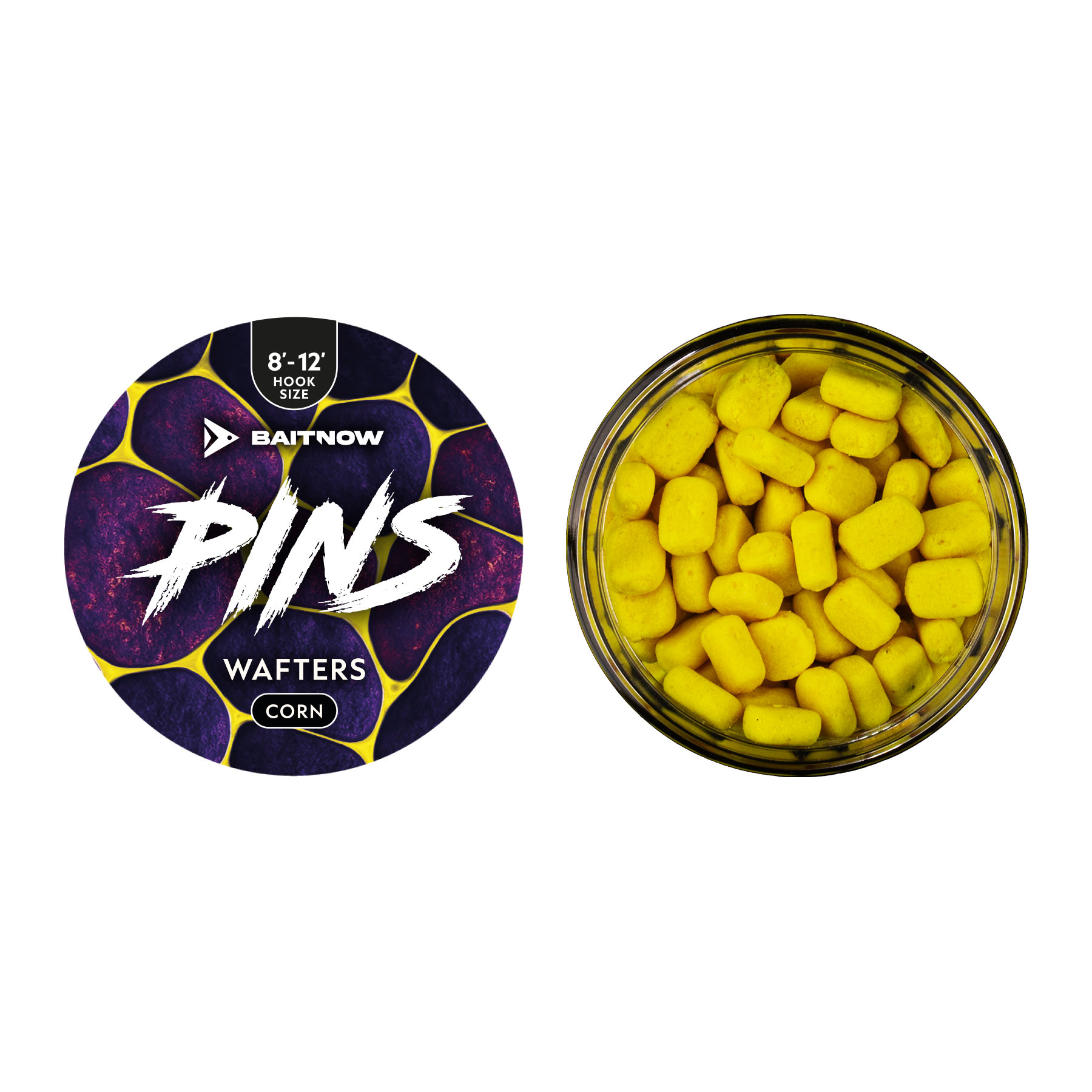 Mikados Pins Wafters är smaksatta krokbeten för mete efter karp och vitfisk