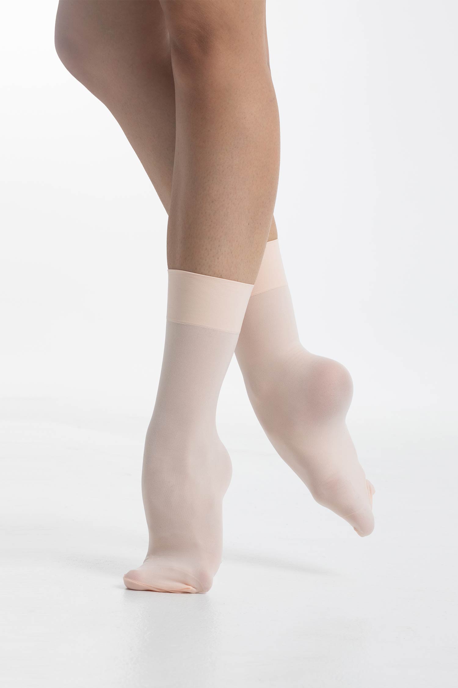 Tunna sockor i svart, vitt eller ljusrosa - 3