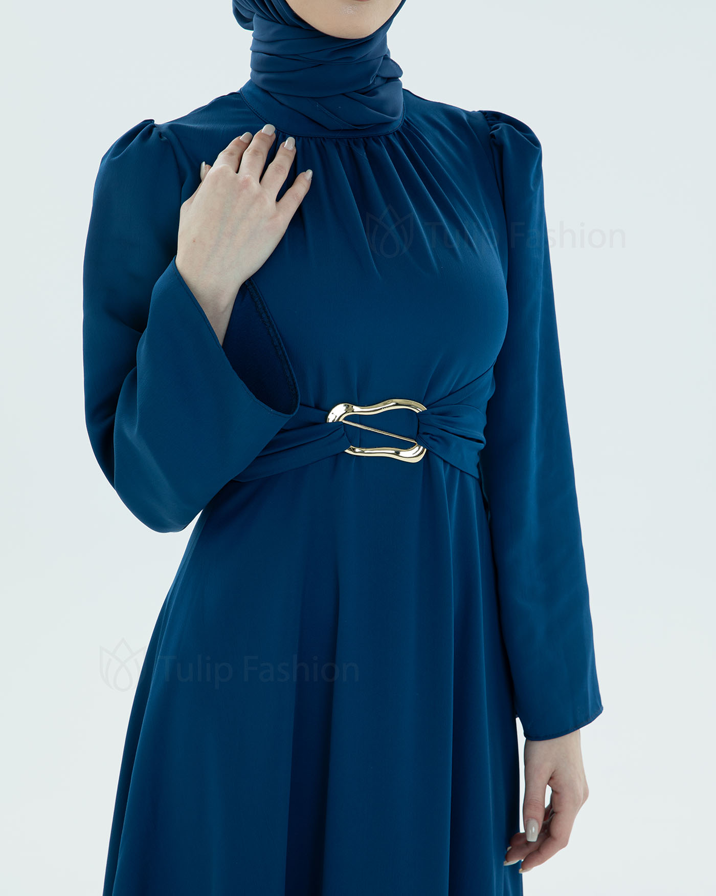 Party Dress - Blue - 4