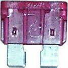 Bladsäkring / flatsäkring midi 4A