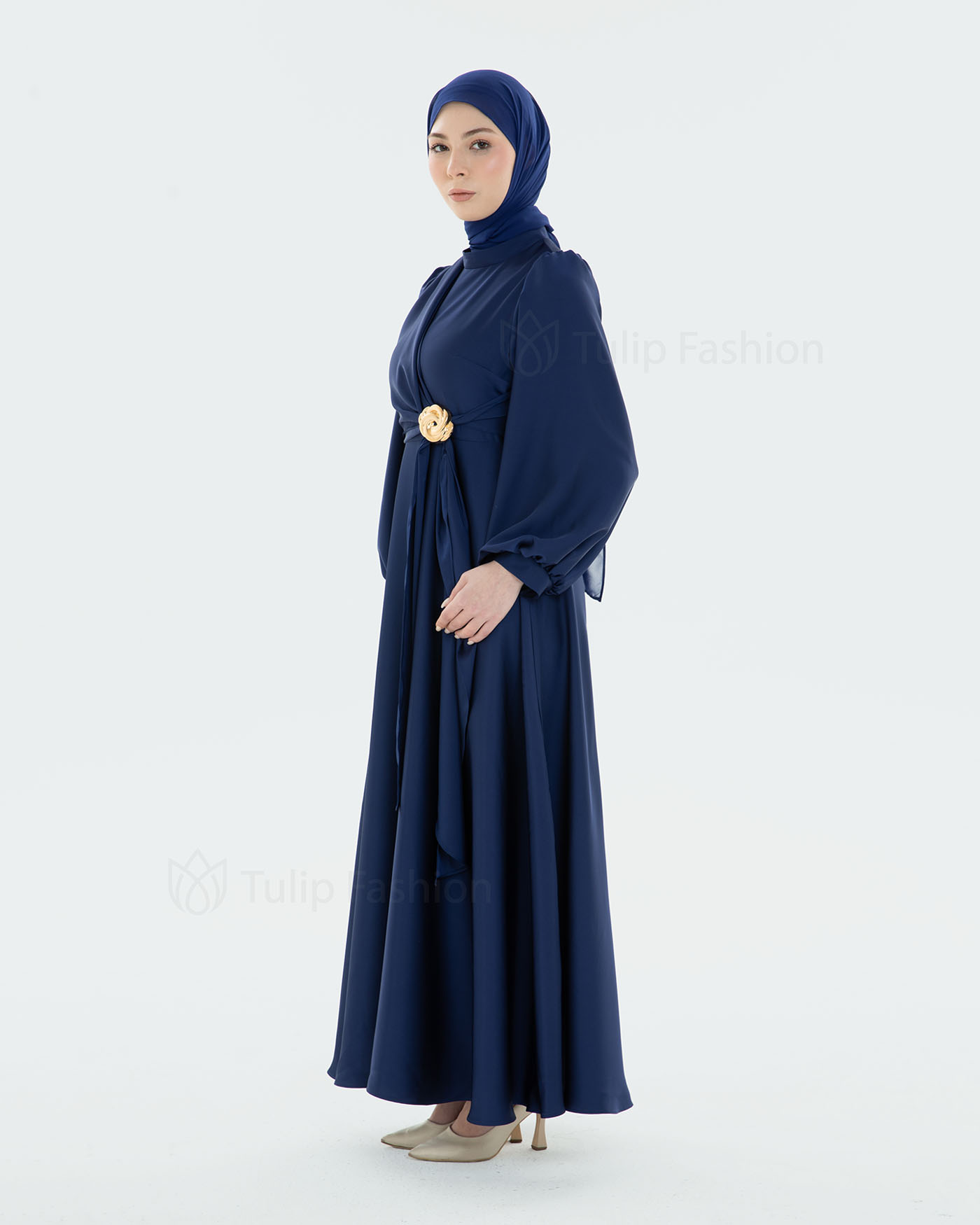 Party Dress - Blue - 3