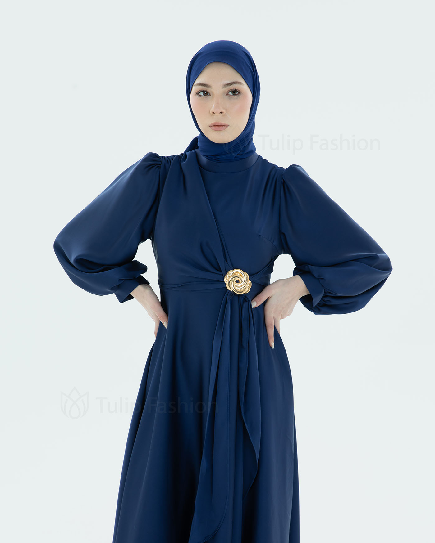 Party Dress - Blue - 5