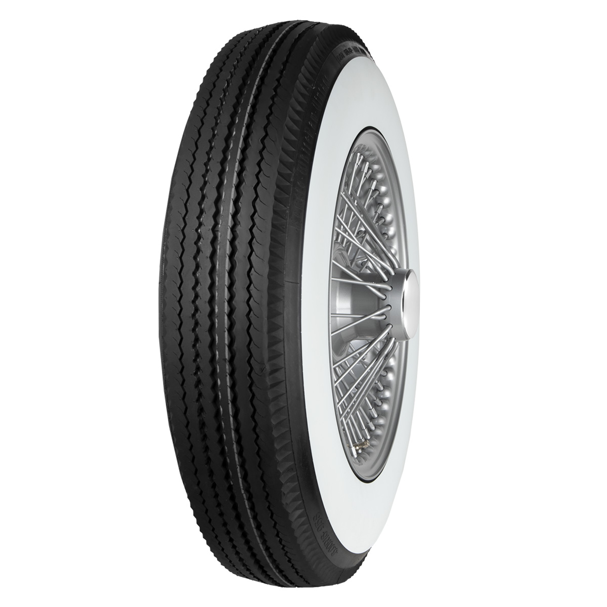 6.70 R15 93T | 3⅜" | 86mm | Kontio WhitePaw Vintage Whitewall  - 3