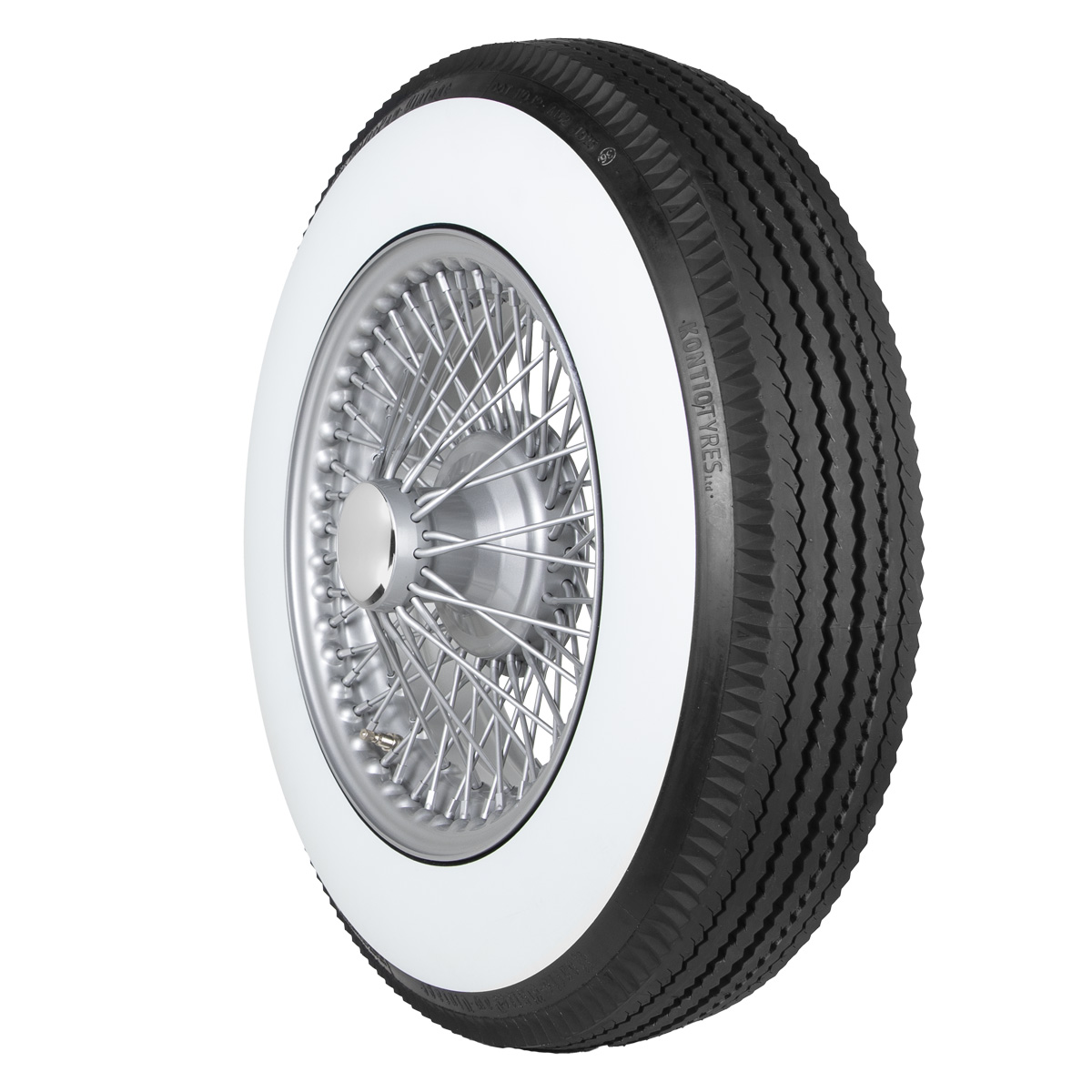 6.00 R16 95S | 3¼" | 84mm | Kontio WhitePaw Vintage Whitewall - 4