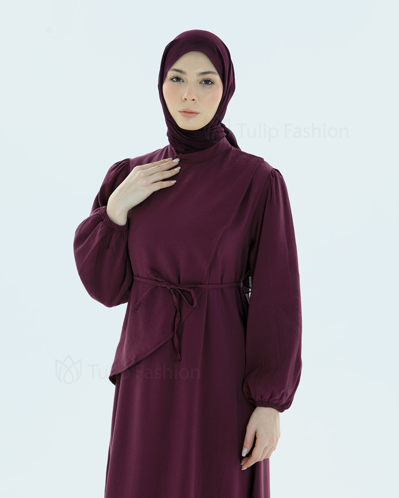 Maxi dress - Purple - 4