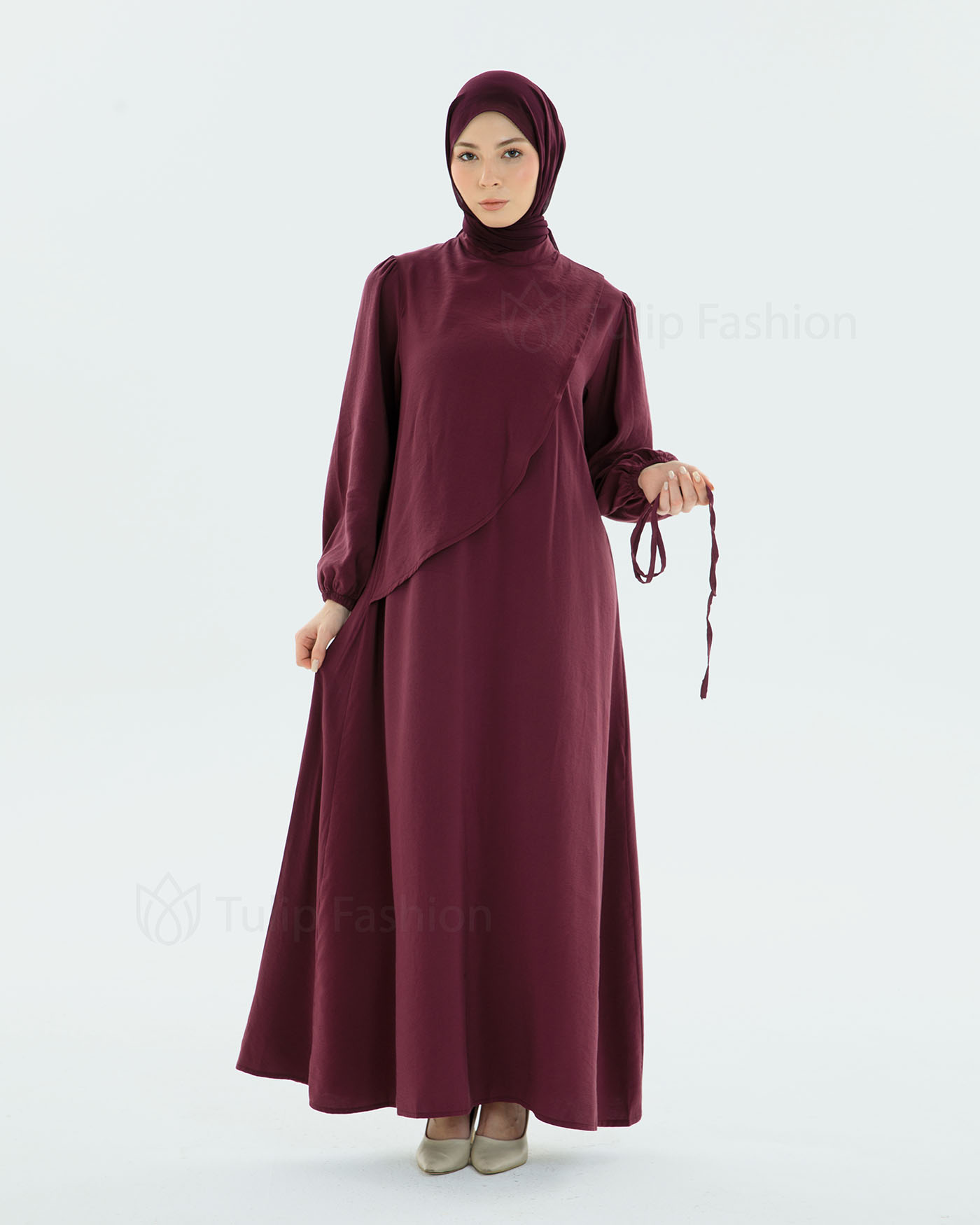 Maxi dress - Purple - 5