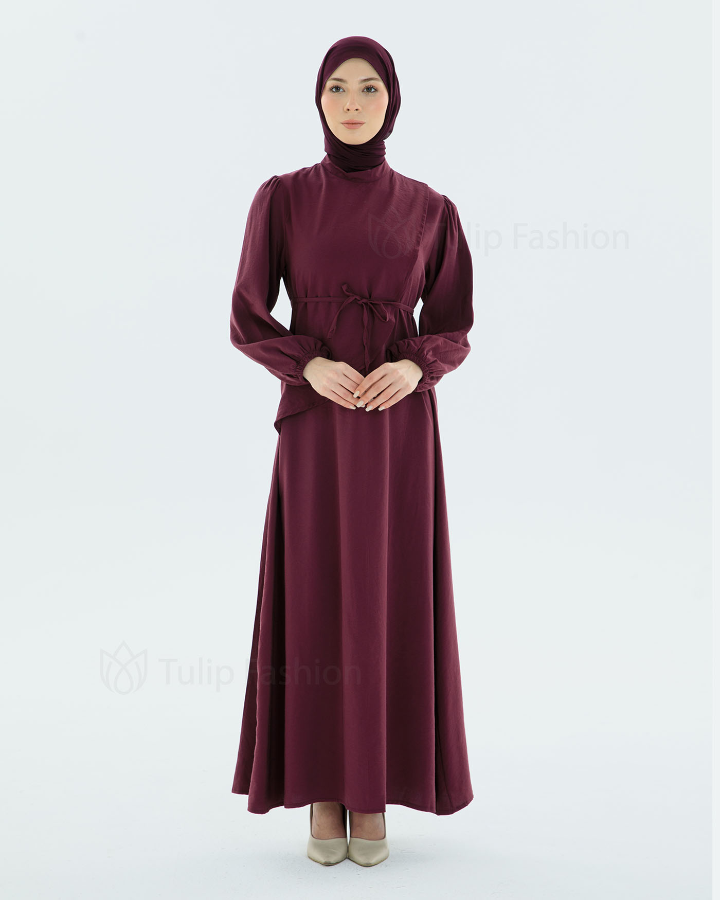 Maxi dress - Purple - 7