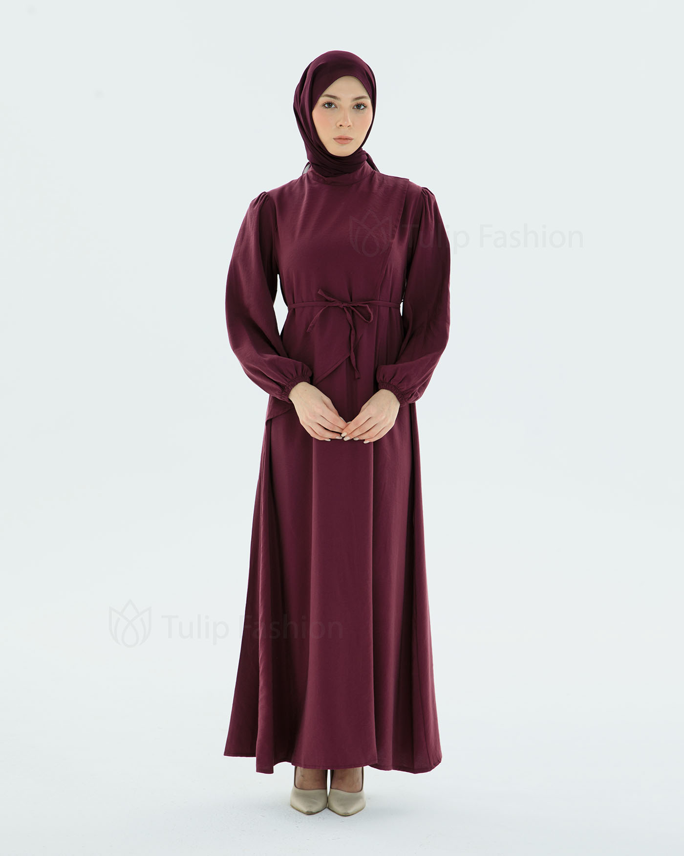 Maxi dress - Purple - 3