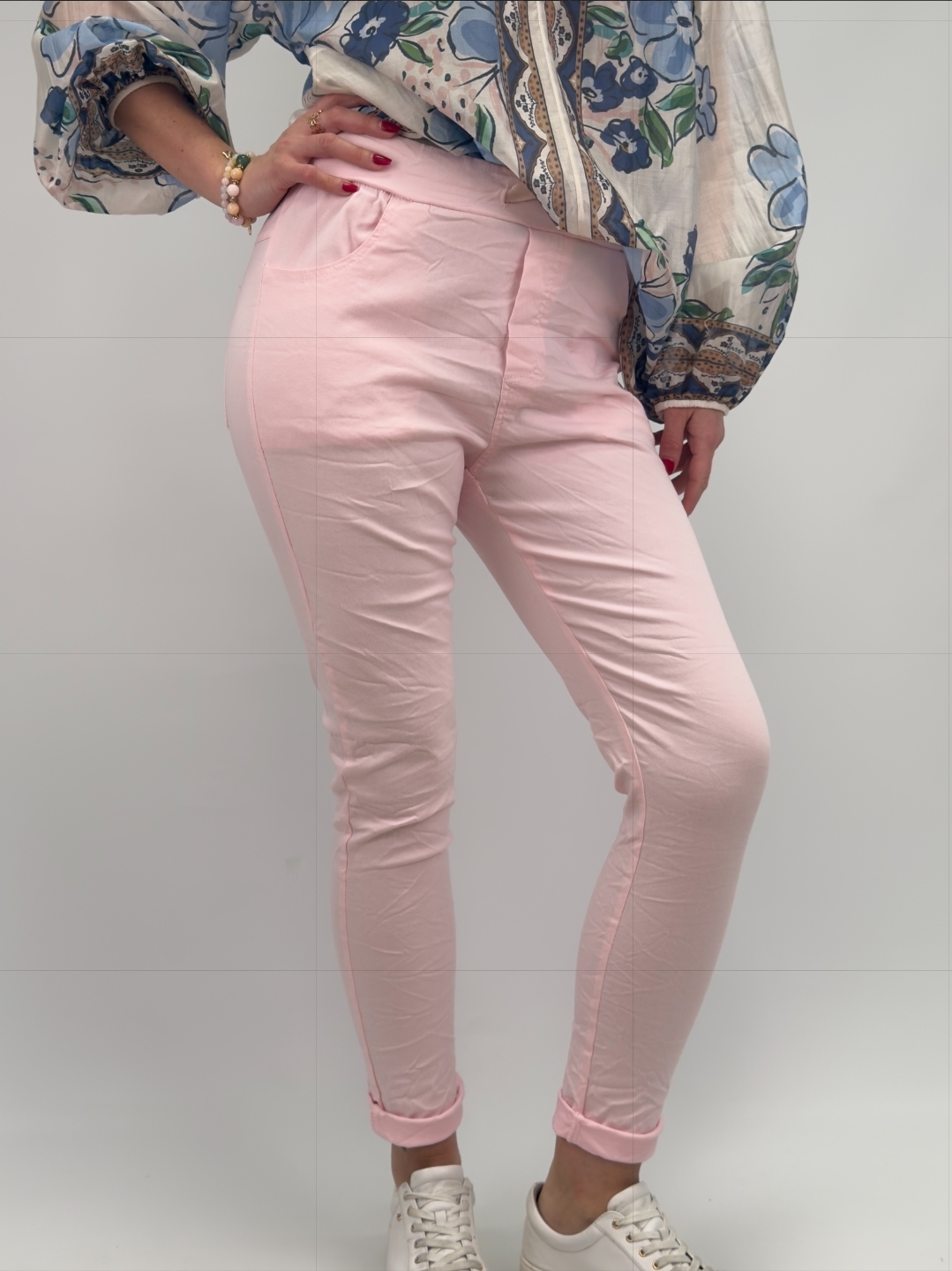 Gemini- Embra stretchbyxa rosa