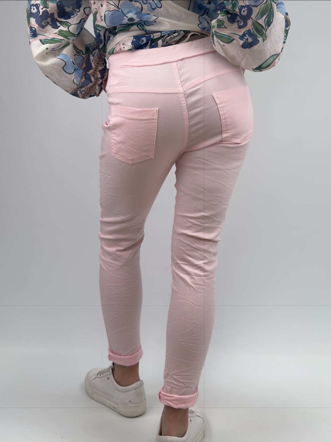 Gemini- Embra stretchbyxa rosa - 2