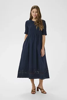 Cream Jana Dress Navy Blazer