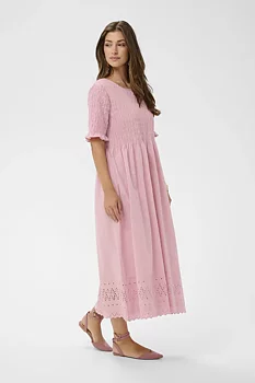 Cream Jana Dress Pink Nectar