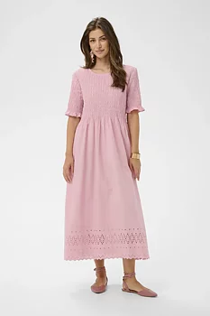 Cream Jana Dress Pink Nectar