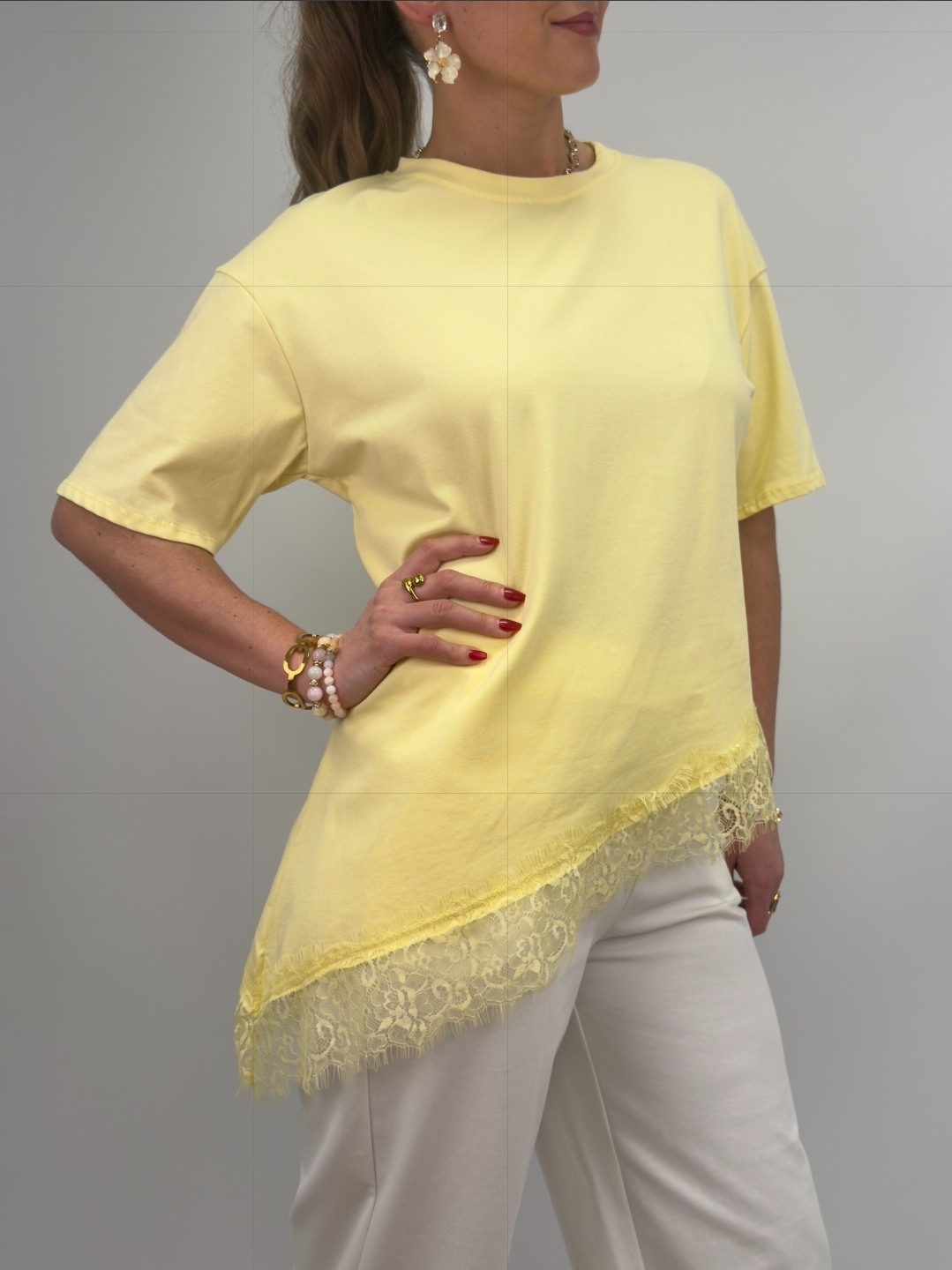 Gemini- Gertrud topp gul - 2