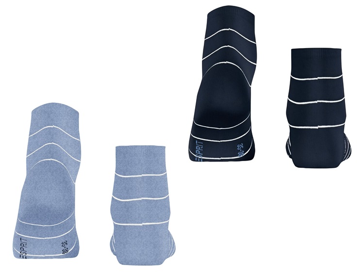 2-Pack Esprit Fine Line Women Short socks - 3