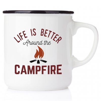 Emaljmugg Campfire