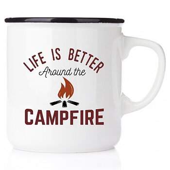 Emaljmugg Campfire