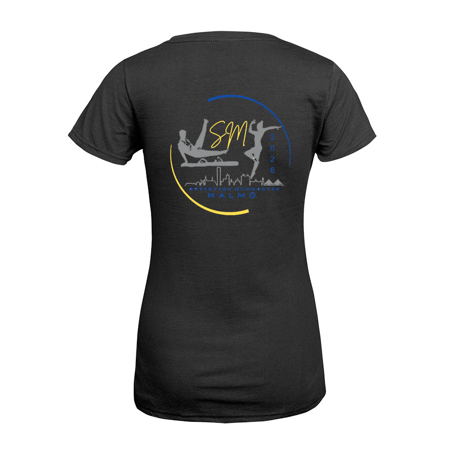 SM Gymnastik T-shirt i funktionsmaterial, Dam - 2