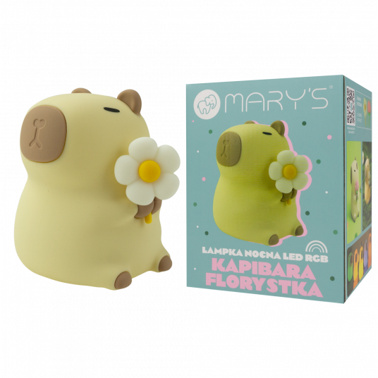 Marys LED Nattlampa Capybara Florist - 2