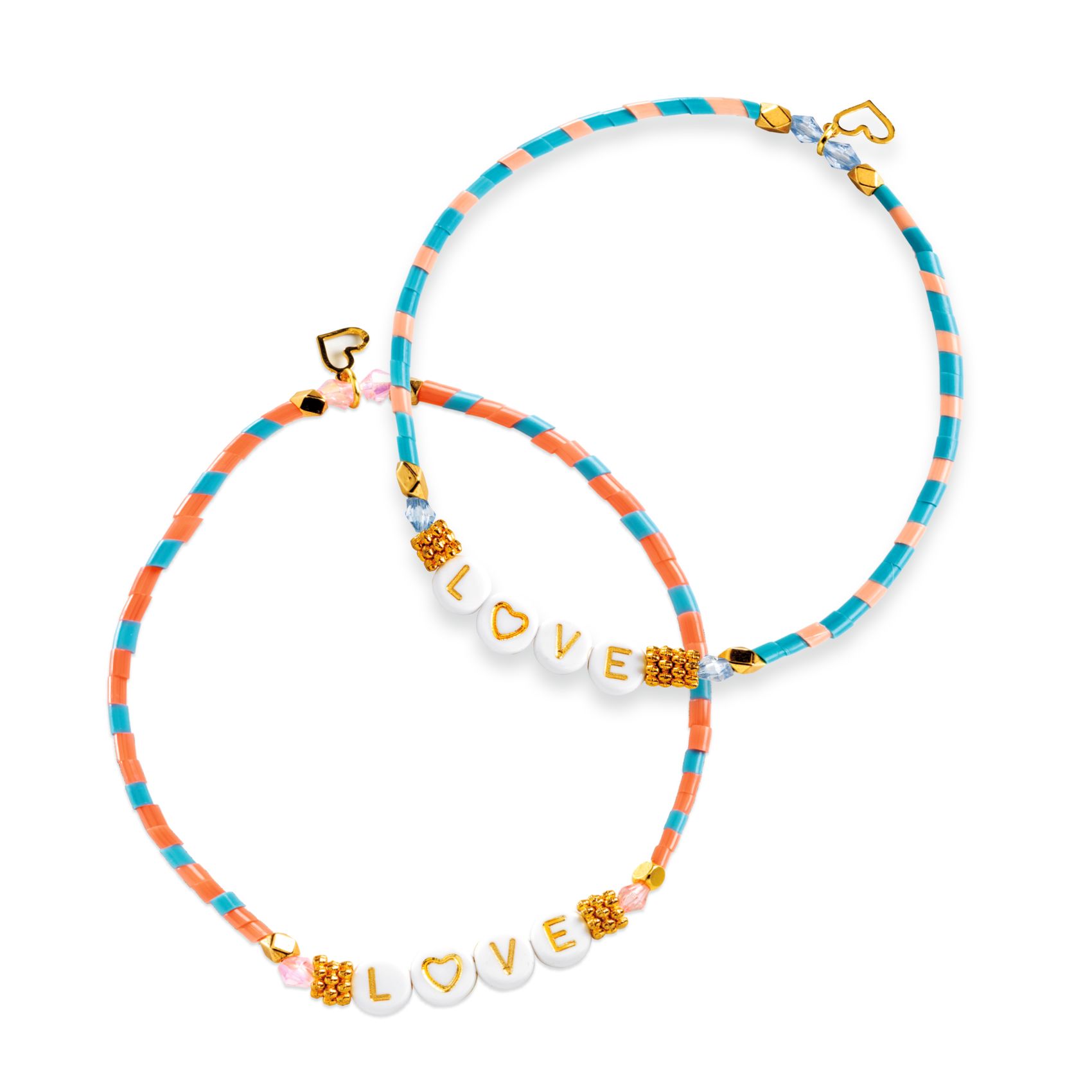 Smyckesset You & Me - Letter Threading - 2
