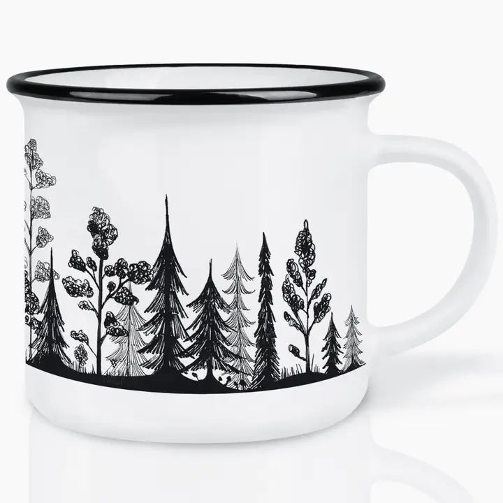 Keramikmugg Skog