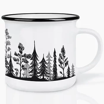 Keramikmugg Skog
