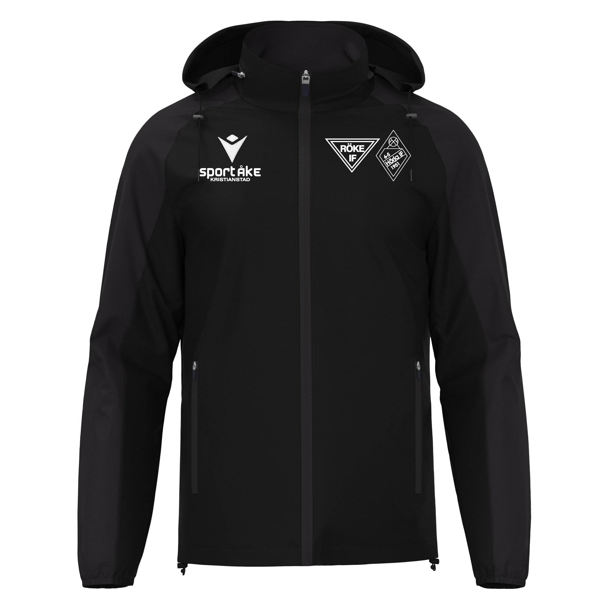 Macron Elbrus Full Zip Rainjacket (Röke/Hörja)