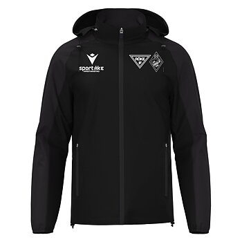Macron Elbrus Full Zip Rainjacket (Röke/Hörja)