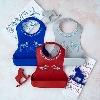 Bib Dala horse, blue