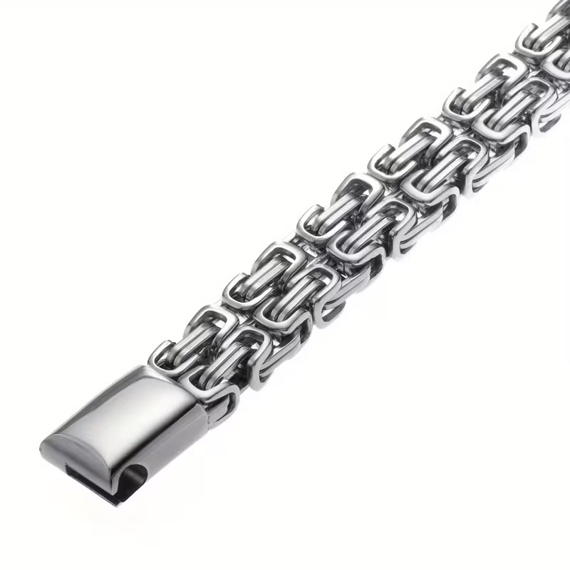 Armband "Double Emperor" i 316L Rostfritt stål  10mm - 2
