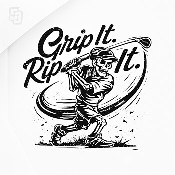 Grip it. Rip it. - Junior Tee
