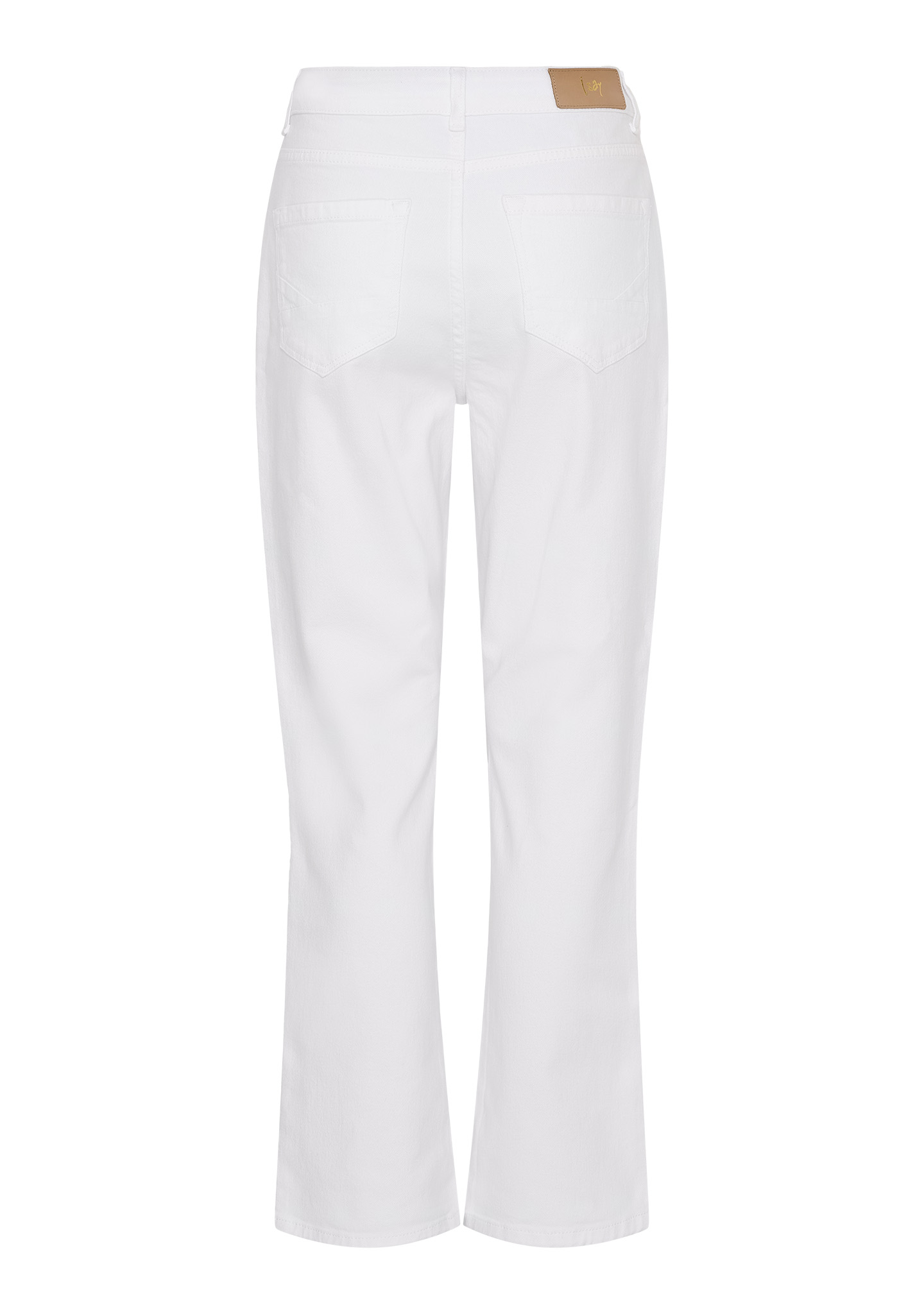 Monza Twill Pant - White - Isay - 5