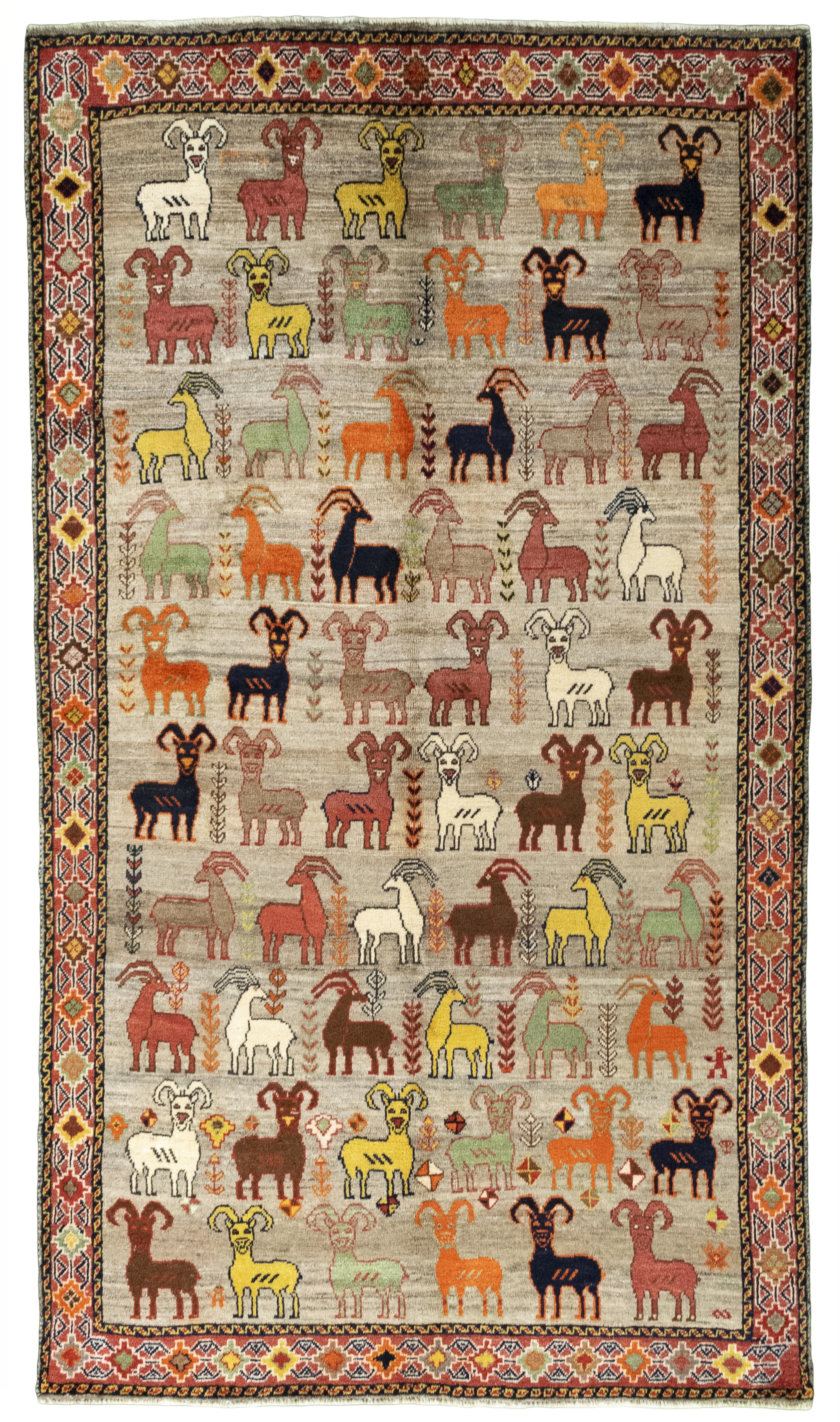 Gabbeh Fine Old 159x281cm