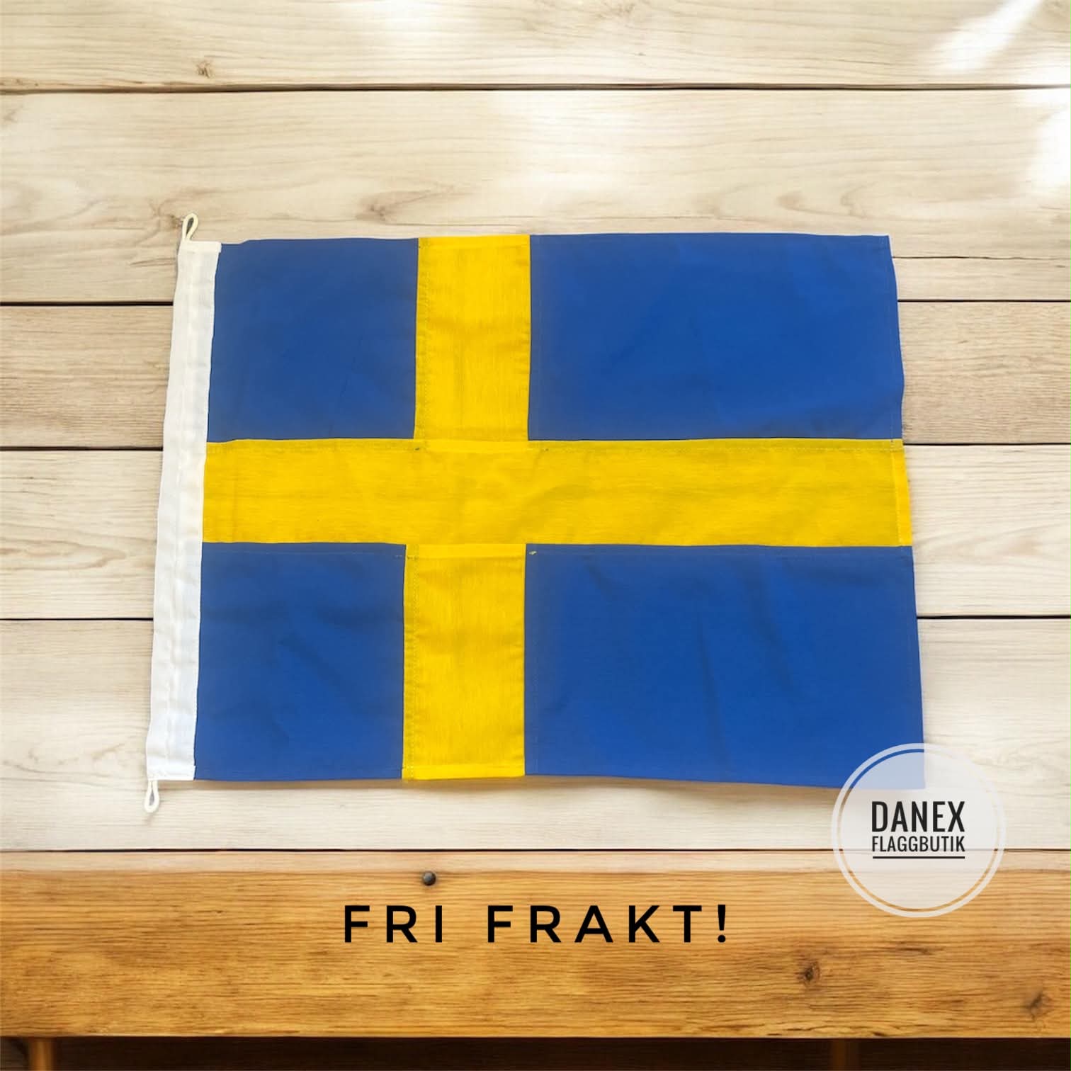 Fasadflagga - Sverige 50 cm - 2