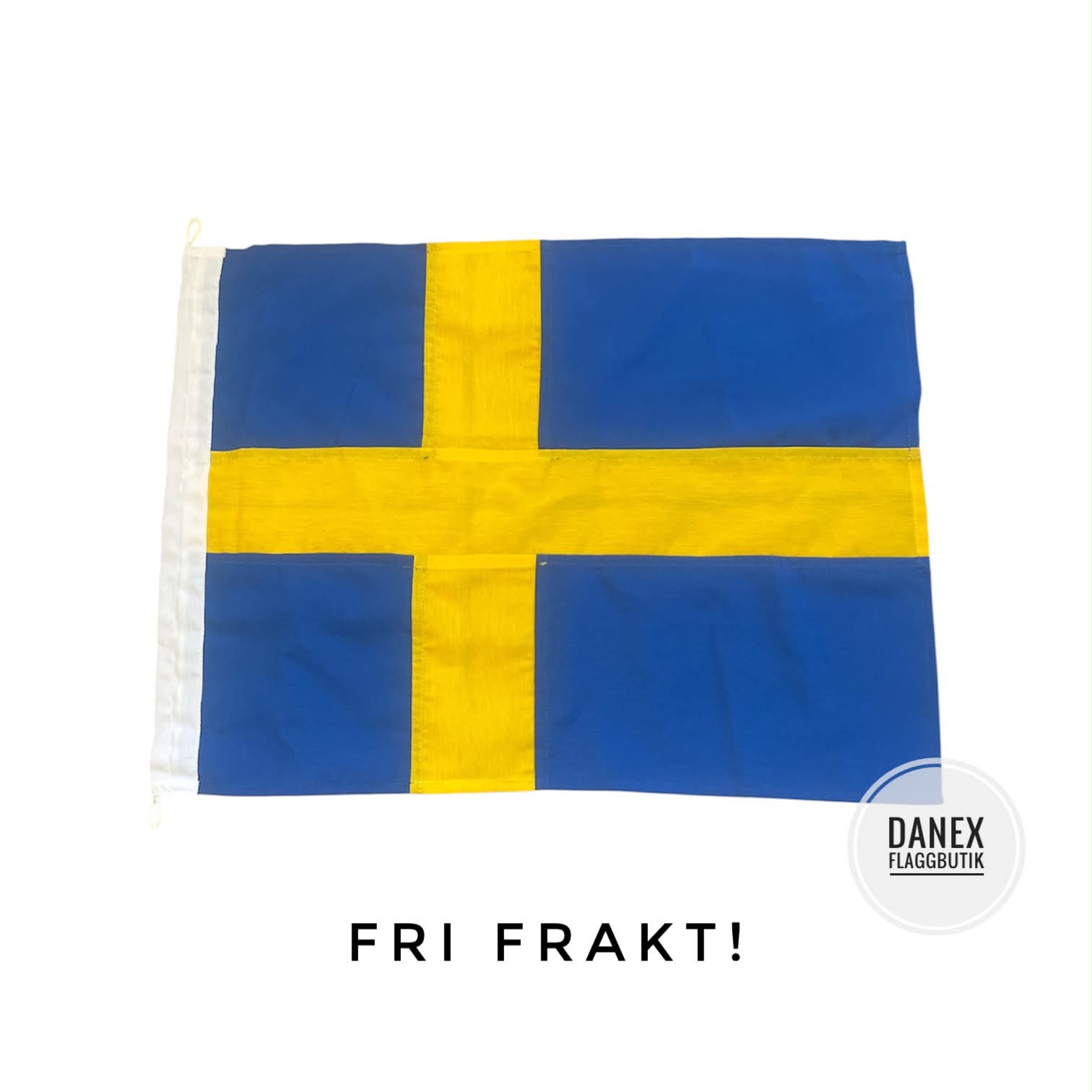 Fasadflagga - Sverige 50 cm
