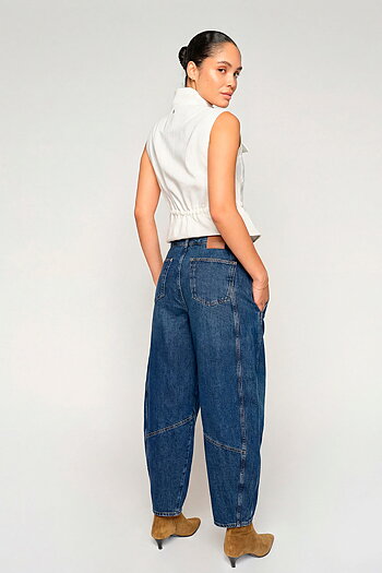 Mos Mosh - MMRosie Galleon Jeans Dark Blue