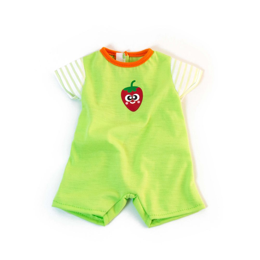 Dockkläder grön body 38cm