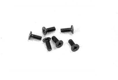 Right / HSP 58063 Flat machine screw 2.5x6 - 6pcs