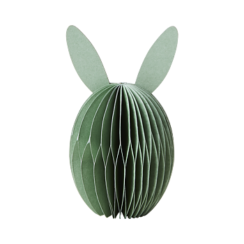 Bunny påskdekoration grön L, Affari