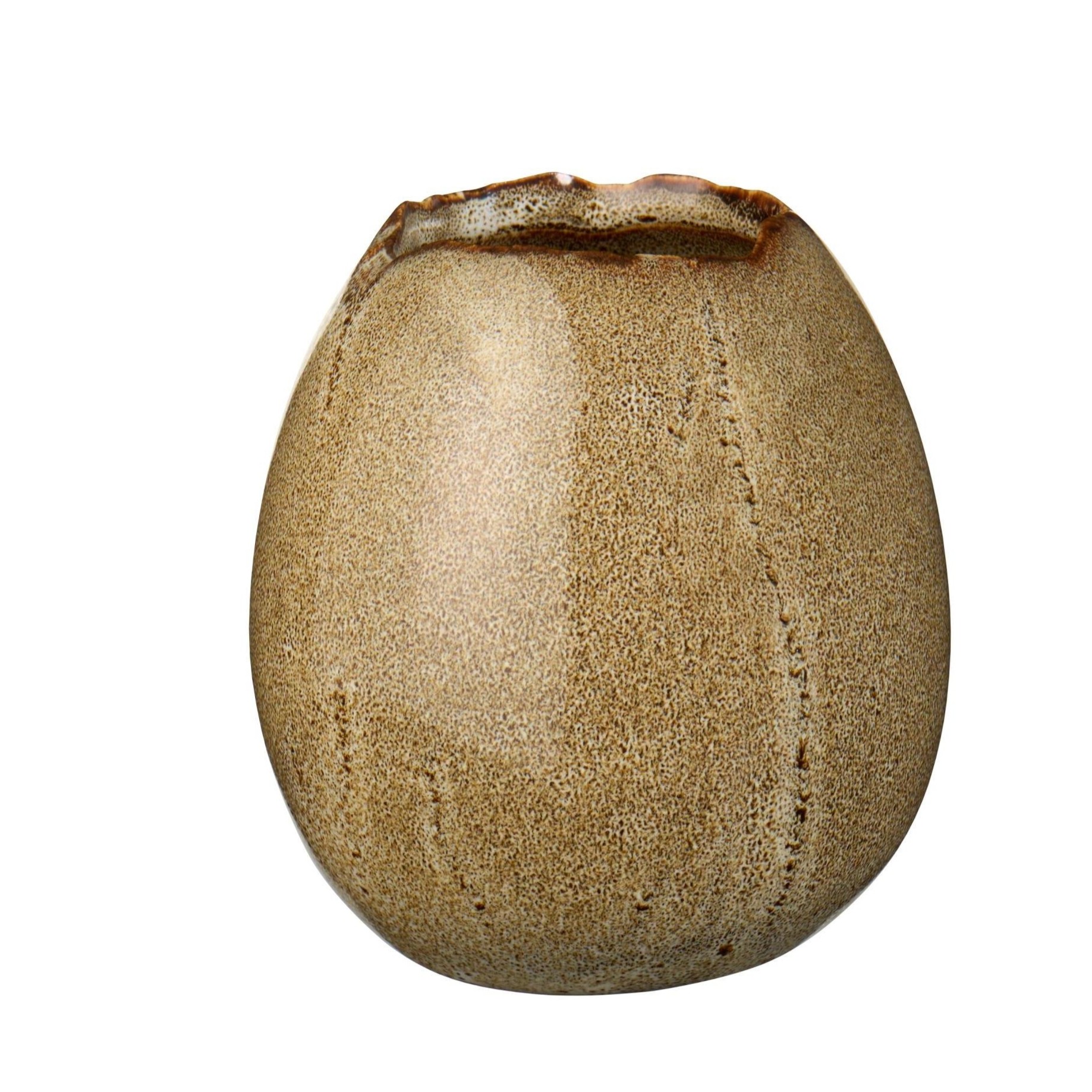 Äggskal vas Natur - Stor - 2
