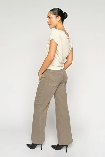 Mos Mosh - MMDara Shadow Pant Light Grey Regular