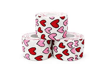Hook Grip Tape XL - Hearts - 3-pack