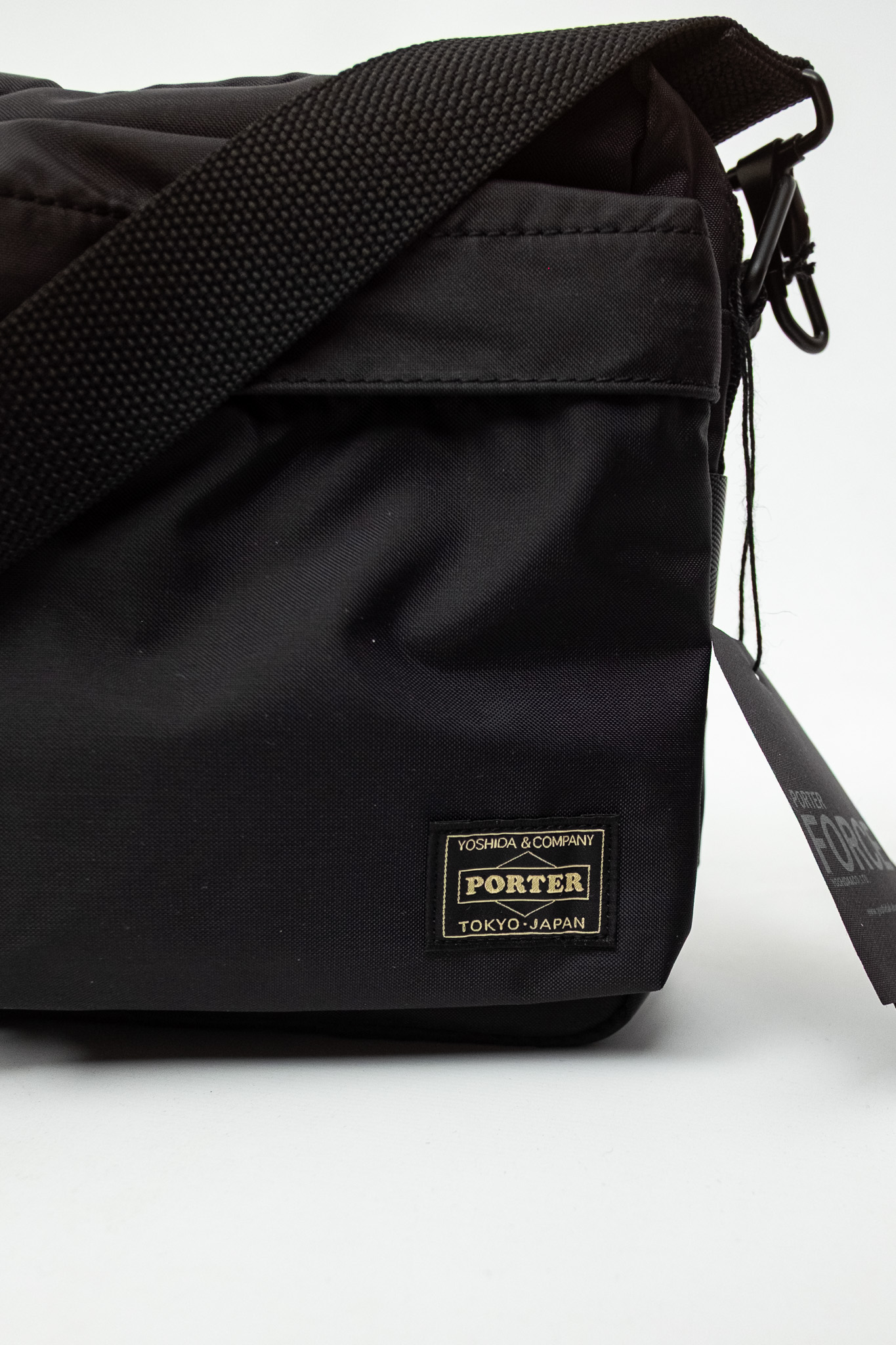 Porter Yoshida - Force Shoulder Bag (S) Black - 3