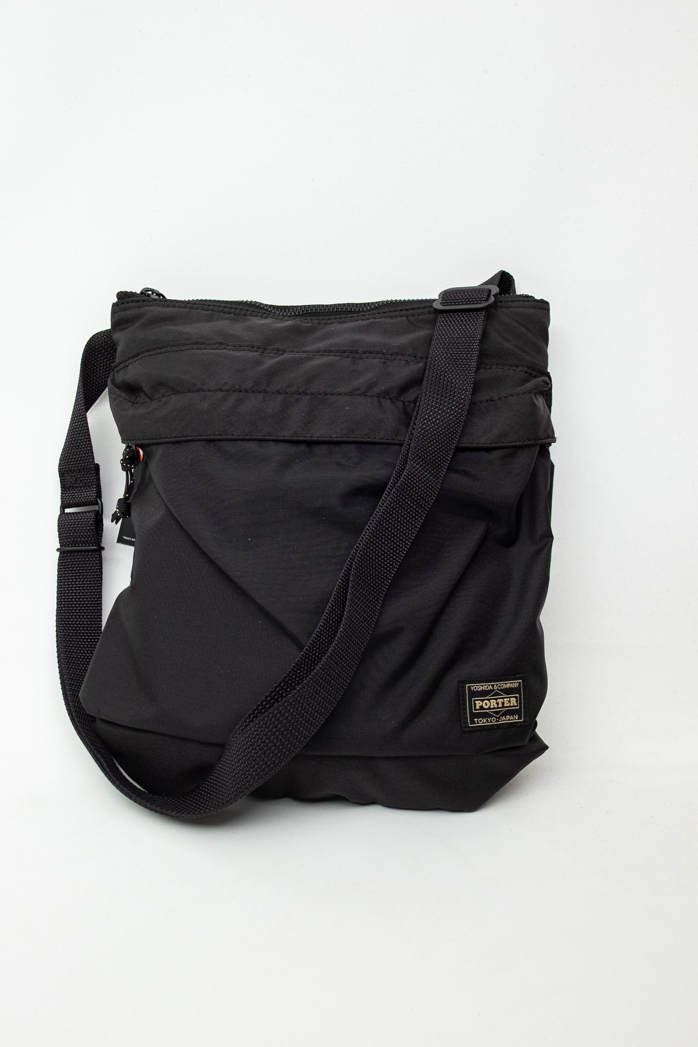 Porter Yoshida - Force Shoulder Bag (S) Black - 7