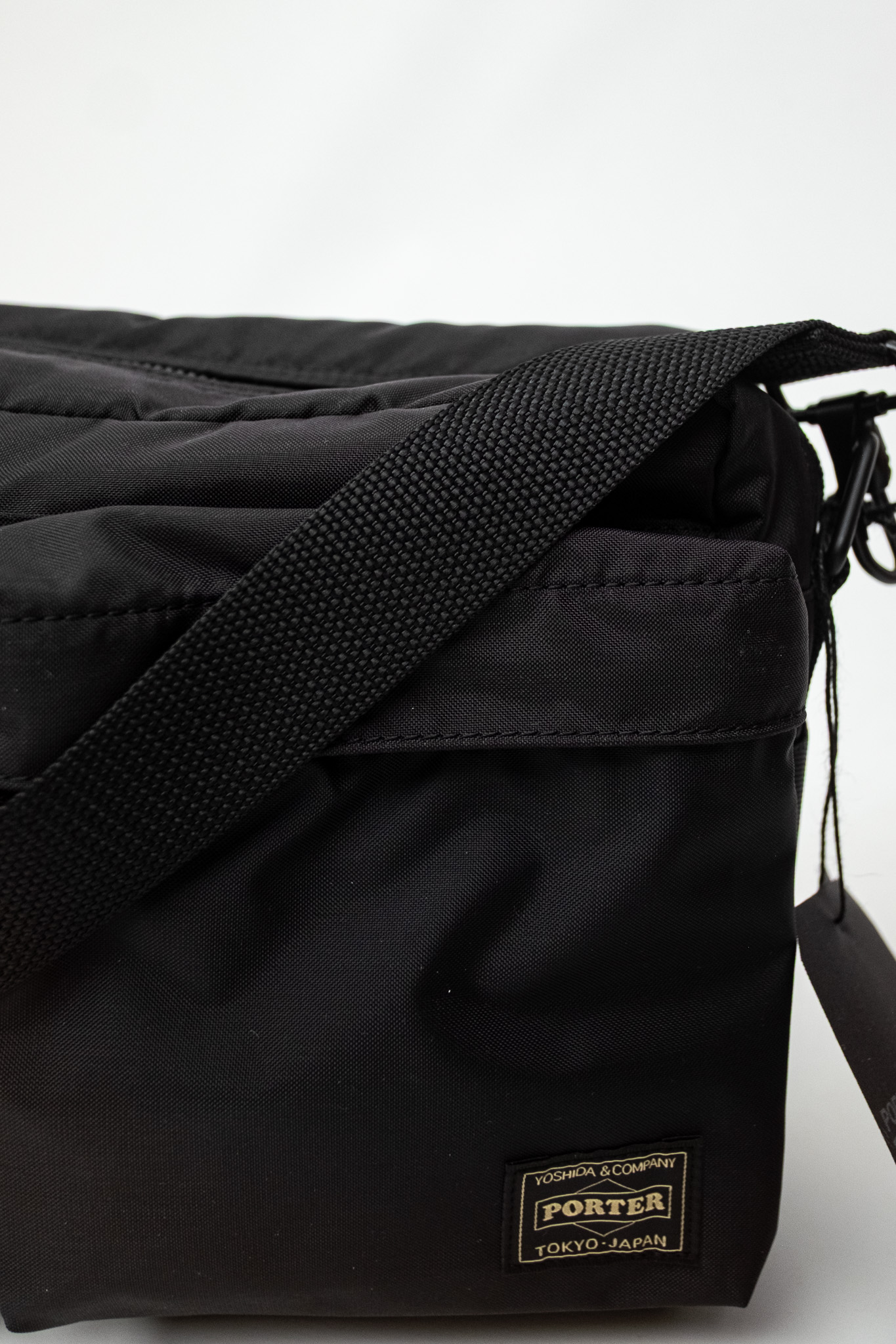 Porter Yoshida - Force Shoulder Bag (S) Black - 4